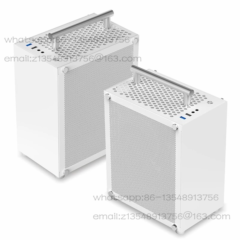Psu Computer - T40 Mini ITX Black Case 7L