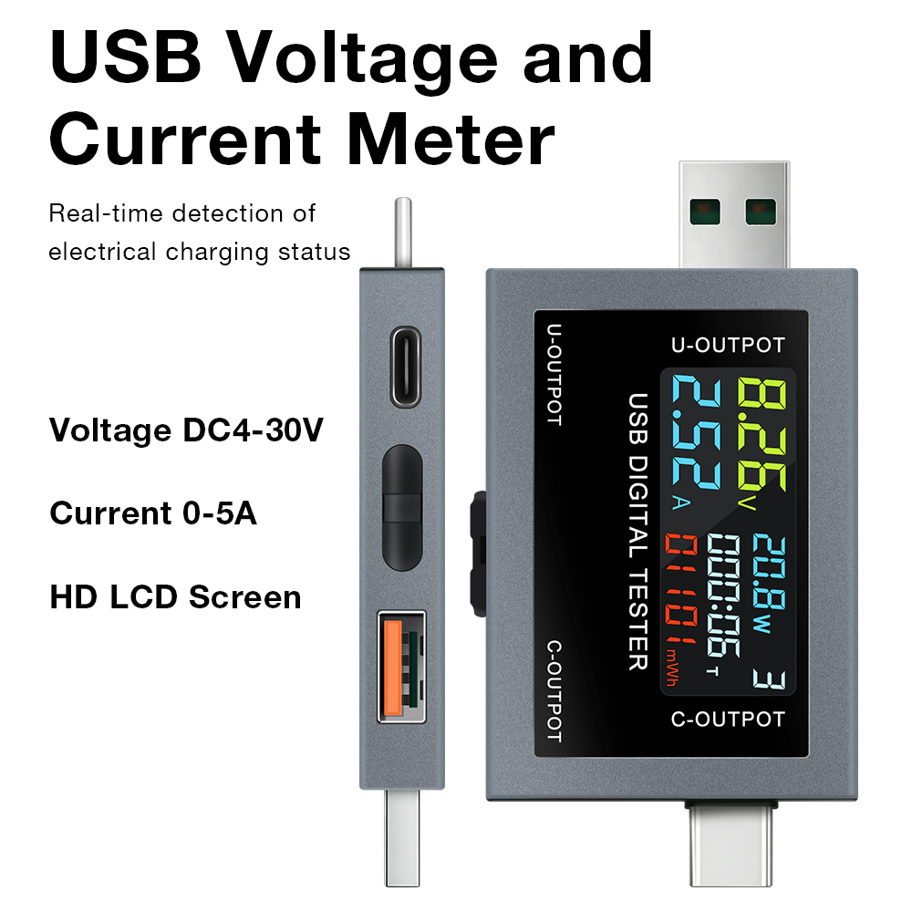 USB Type-C Charging Tester DC  - огляд і ціна Power Supply Tester