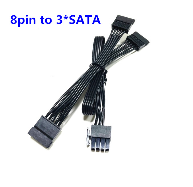 PSU side 8p to PCI-E Dual 8pin - огляд і ціна Power Supply 650W