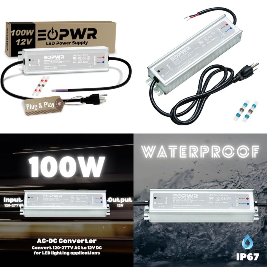 LED Driver Waterproof IP67 Pow - огляд і ціна Ac Power Supply
