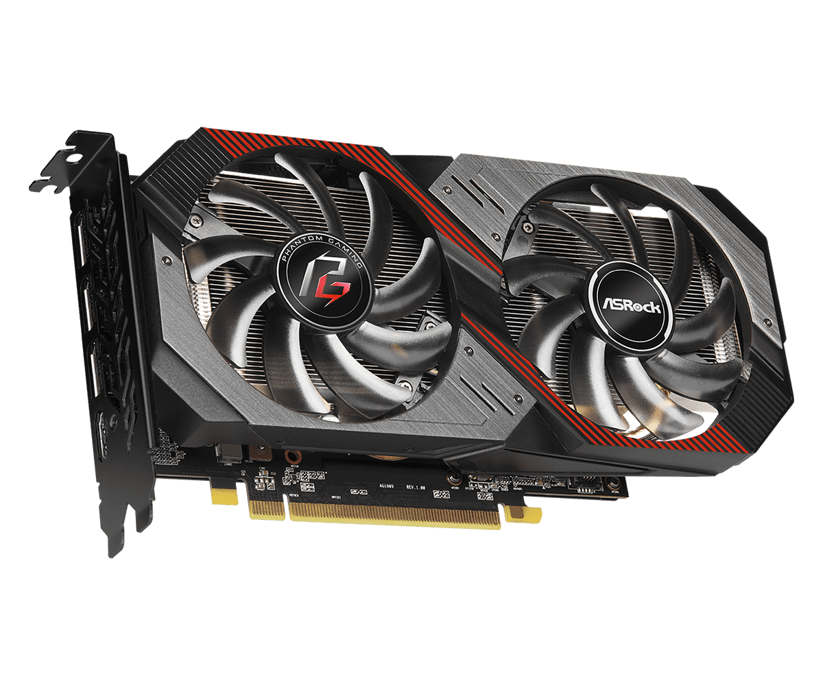AMD RX 5500 XT 8GB GPU ASROCK  - огляд і ціна Psu Computer